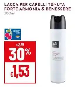 Pan Lacca per capelli tenuta forte Armonia & Benessere offerta