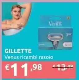 PiùMe GILLETTE Venus ricambi rasoio offerta