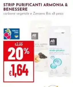 Pan Strip Purificanti Armonia & Benessere offerta