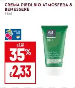 Pan Crema Piedi Bio Atmosfera & Benessere offerta
