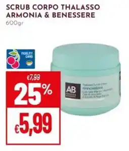 Pan Scrub Corpo Thalasso Armonia & Benessere offerta