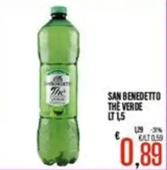Supermercati EffePiù San Benedetto Thè Verde offerta