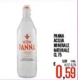 Supermercati EffePiù Acqua Panna offerta