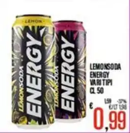 Supermercati EffePiù Lemonsoda Energy offerta