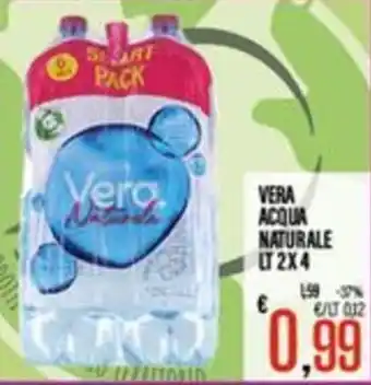 Supermercati EffePiù Vera Acqua Naturale offerta