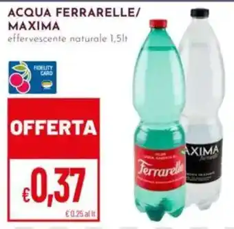 Pan Acqua Ferrarelle/Maxima offerta