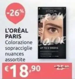 PiùMe L'ORÉAL PARIS Colorazione sopracciglia nuance assortite offerta