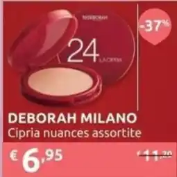 PiùMe DEBORAH MILANO Cipria nuances assortite offerta