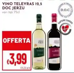 Pan Vino Teletras offerta