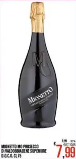 Supermercati EffePiù Mionetto Mo Prosecco offerta