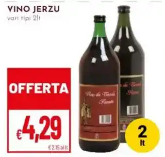 Pan Vino Jerzu offerta