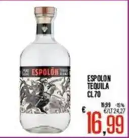 Supermercati EffePiù ESPOLON TEQUILA offerta