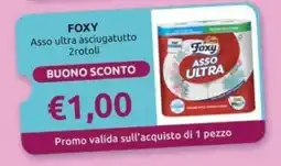 PiùMe Foxy Asso ultra asciugatutto offerta