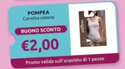 PiùMe POMPEA Canotta cotone offerta