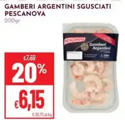 Pan Gamberi Argentini Sgusciati Pescanova offerta