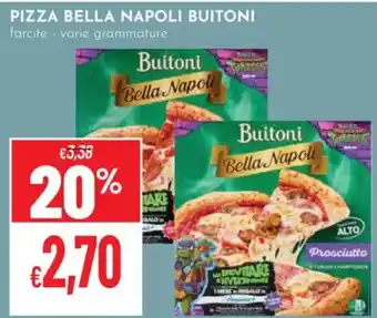 Pan Pizza Bella Napoli Buitoni offerta