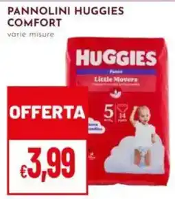 Pan Pannolini Huggies Comfort offerta
