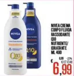 Supermercati EffePiù NIVEA CREMA CORPO FLUIDA RASSODANTE offerta