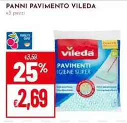 Pan PANNI PAVIMENTO VILEDA offerta