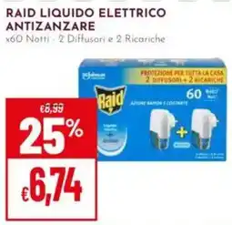 Pan Raid Liquido Elettrico Antizanzare offerta
