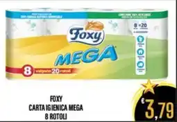 Supermercati EffePiù FOXY CARTA IGIENICA MEGA offerta