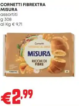 Pam Cornetti Fibrextra Misura offerta