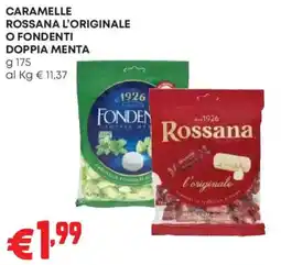 Pam Caramelle Rossana l'originale o Fondenti Doppia Menta offerta