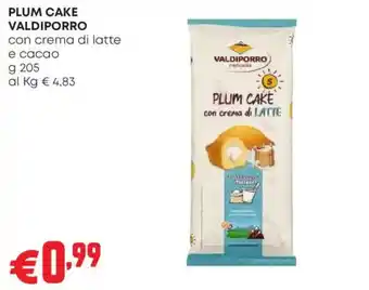 Pam PLUM CAKE VALDIPORRO offerta