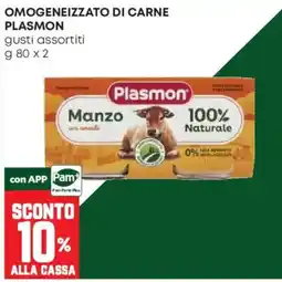 Pam Omogeneizzato di carne Plasmon offerta