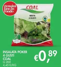 èccoMI INSALATA POKER COAL offerta