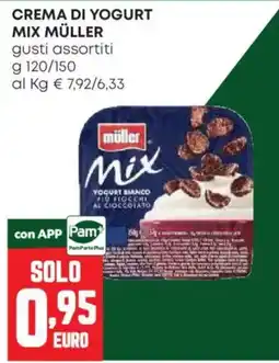 Pam Crema di yogurt mix Müller offerta