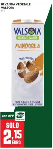 Pam Beveranda vegetale ValsOia Mandorla offerta