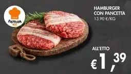 èccoMI HAMBURGER CON PANCETTA offerta