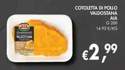 èccoMI Cotoletta di pollo Valdostana AIA offerta