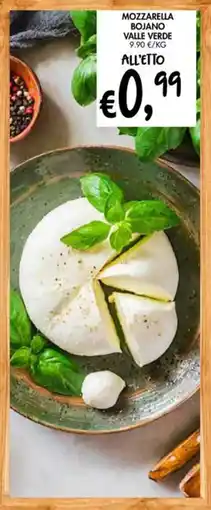 èccoMI Mozzarella Bojano Valle Verde offerta