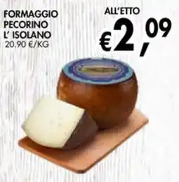 èccoMI Formaggio Pecorino L'Isolano offerta
