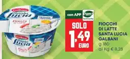 Pam Fiocchi di latte Santa Lucia Galbani offerta