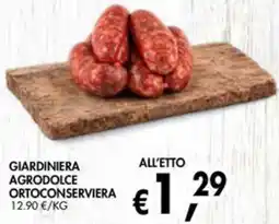 èccoMI GIARDINIERA AGRODOLCE ORTOCONSERVIERA offerta
