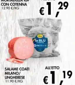 èccoMI Mortadella IGP con cotenna la BLU offerta