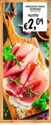 èccoMI Prosciutto Crudo Nazionale offerta