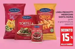 Pam Linea prodotti messicani Santa Maria offerta