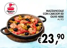 èccoMI MAZZANCOLLE CON CARCIOFI ED OLIVE NERE offerta