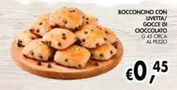 èccoMI Bocconcino con uvetta/gocce di cioccolato offerta