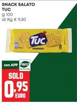Pam SNACK SALATO TUC offerta