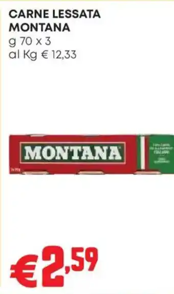 Pam CARNE LESSATA MONTANA offerta