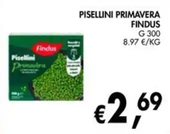 èccoMI Pisellini Primavera Findus offerta