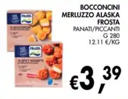 èccoMI Bocconcini merluzzo Alaska Frosta offerta