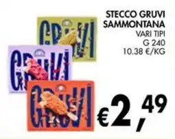 èccoMI Stecco Gruvi Sammontana offerta