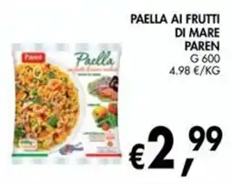 èccoMI Paella ai frutti di mare Paren offerta