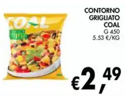 èccoMI Contorno grigliato Coal offerta